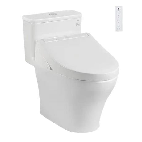 Ban Cau Mot Khoi TOTO MS857CDW15#XW Nap Rua dien Tu WASHLET TCF24460AAA