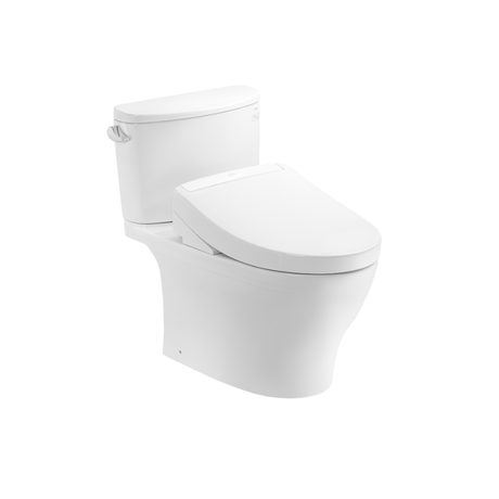 Bon Cau dien Tu TOTO CS767CRW25#XW Nap Rua dien Tu Washlet TCF34461GAA dong S5 giấu day