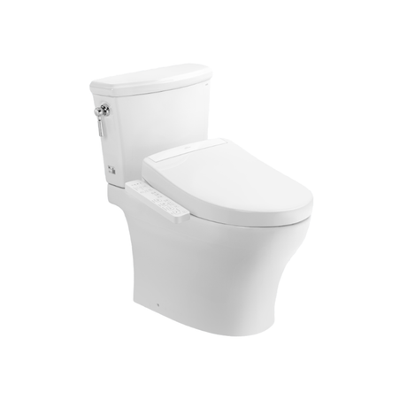 Bon Cau dien Tu TOTO CS986CGW25#XW Nap Rua Washlet TCF34461GAA Dong S5 giấu day S2 (Copy)