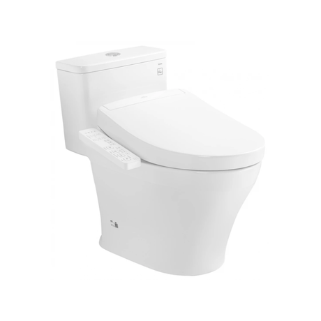 Ban Cau Mot Khoi TOTO MS857CDW24#XW Nap Rua dien Tu WASHLET TCF33461GAA