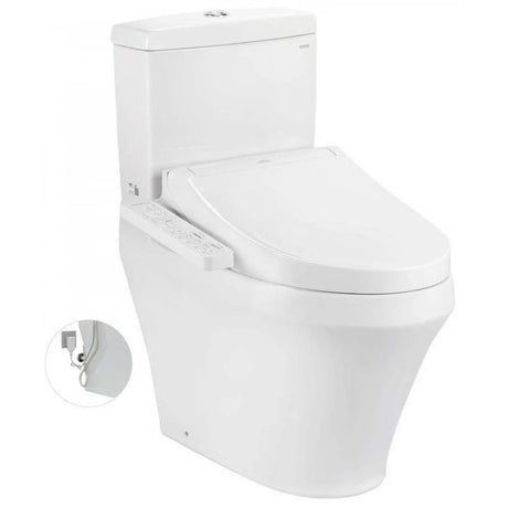 Bon Cau dien Tu TOTO CS945PDW16#XW Nap Rua Washlet TCF23410AAA C2 Thoat Ngang