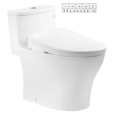 Bon Cau dien Tu TOTO MS885CDW23#XW Nap Rua Washlet TCF47360GAA S7 Giấu Day