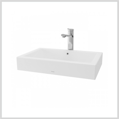 Chau Rua Lavabo Tren Ban TOTO LW643JW/F#W