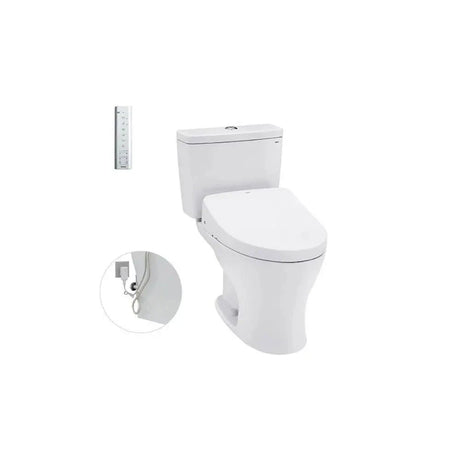 Bon Cau dien Tu TOTO CS767CRW15#XW Nap Rua dien Tu Washlet TCF24460AAA