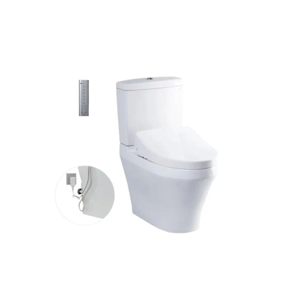 Cs948Dw14#Xw Bàn Cầu Hai Khối