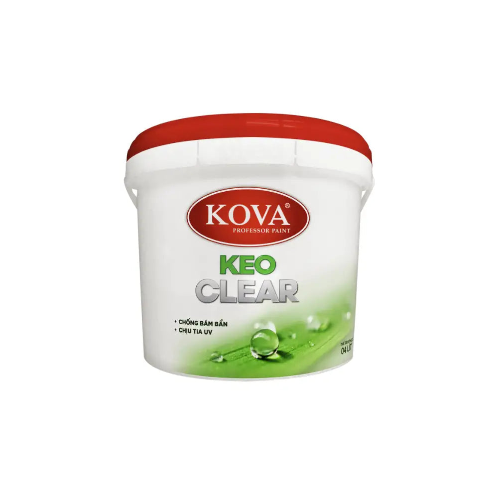 Keo Bóng Nước Kova Clear W Sơn Trang Trí Đặc Biệt