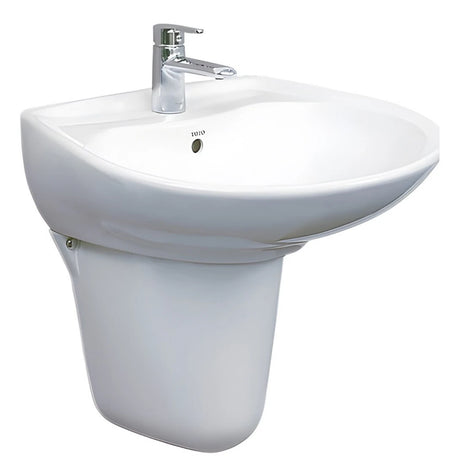 Chau Lavabo TOTO LHT300CR#W Treo Tuong Chan Ngan