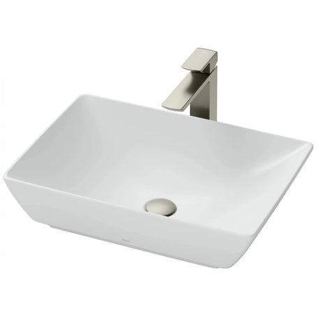 Chau Lavabo TOTO LT1735#MW dat Ban Mau Trang Mo 550x380 mm