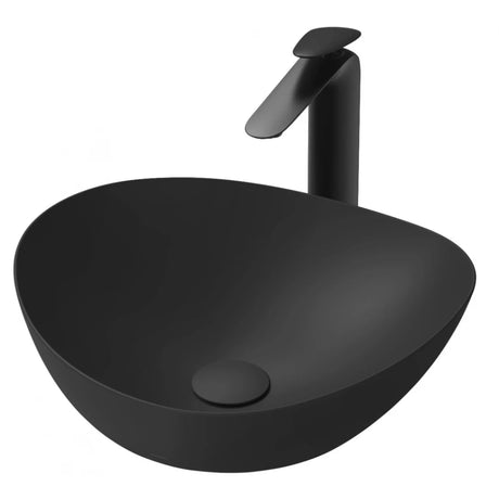 Chau Rua Lavabo TOTO LT4704G17#MBL dat Ban Mau den Mo 420x460x177 mm