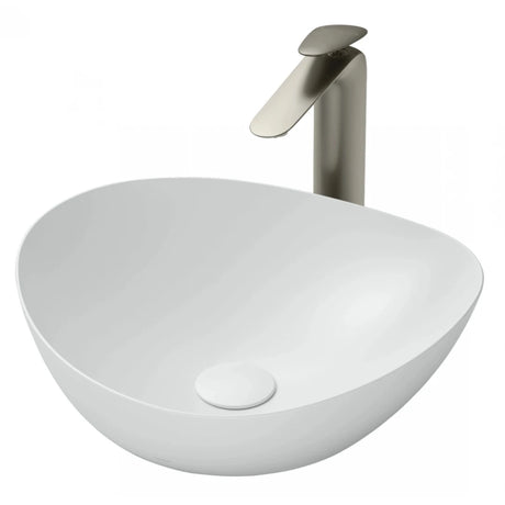 Chau Rua Lavabo TOTO LT4704G19#MW dat Ban Mau Trang Mo 420x460x177 mm