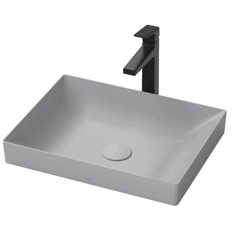 Chau Rua Mat Lavabo TOTO LT4715G17#MGR dat Ban Mau Xam Mo 500x380 mm