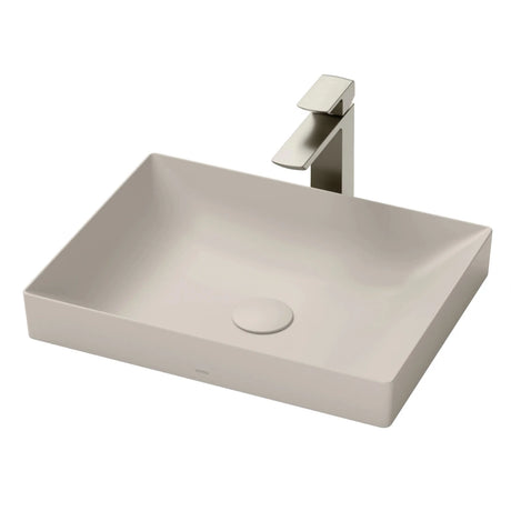 Chau Rua Mat Lavabo TOTO LT4715G19#MBE dat Ban Mau Be Mo 500x380 mm