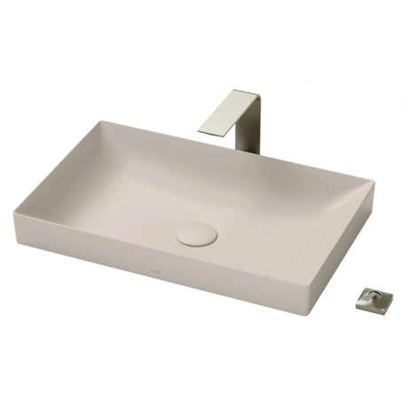 Chau Rua Mat Lavabo TOTO LT4716G19#MBE dat Ban Mau Mo 600x380 mm