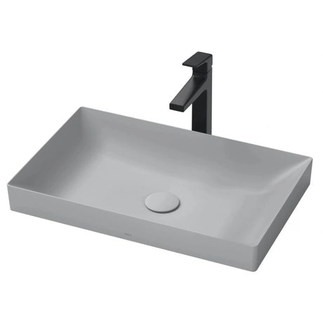 Chau Rua Mat Lavabo TOTO LT4716G17#MGR dat Ban Mau Xam Mo 600x380 mm