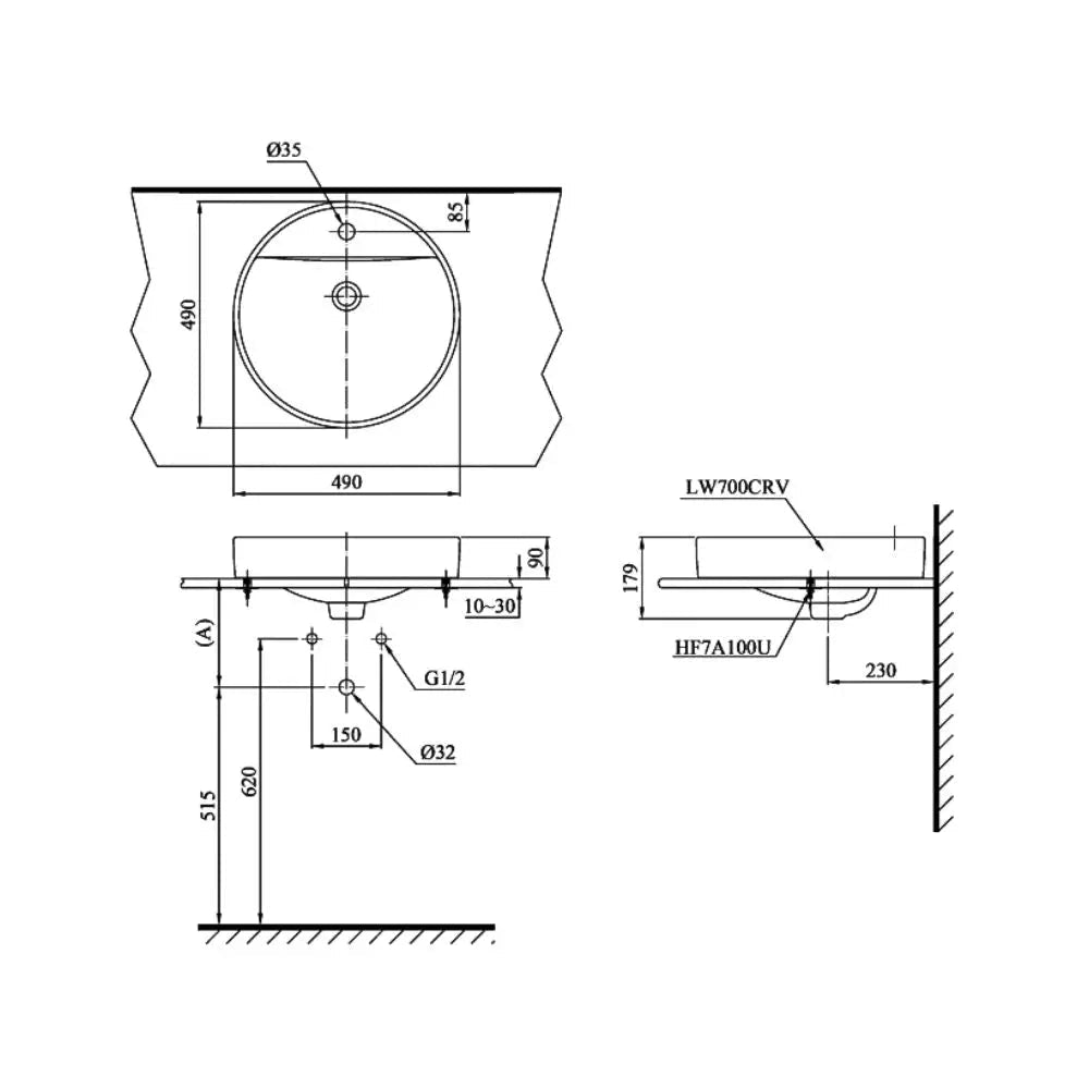 Lt700Ctr#Xw Lavabo Đặt Trên Bàn