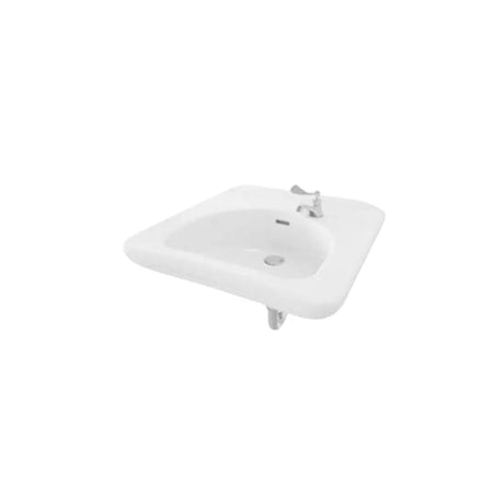 Chau Lavabo TOTO LW103JT1#W TL220D T205Q Khuyét Tạt Treo Tuong