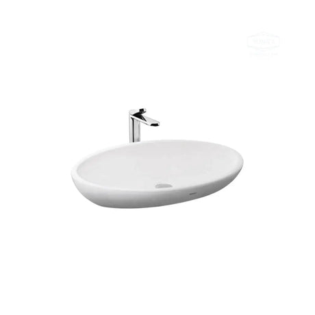 Chau Rua Mat Lavabo TOTO LW818JW/F#W dat Ban