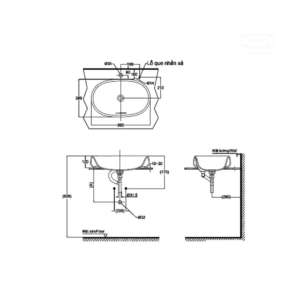 Pjs05We#Mw Lavabo Đặt Trên Bàn