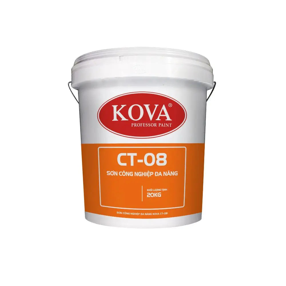 SƠN CÔNG NGHIỆP ĐA NĂNG KOVA CT-08 KHÔNG NHÁM (MÀU KHÁC) Sơn Kova | Nhà Phân Phối Cường Lâm