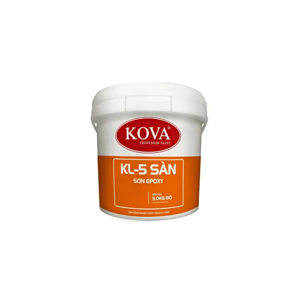 SƠN CÔNG NGHIỆP EPOXY KOVA KL-5 SÀN KHÁNG KHUẨN KOVA | Nhà Phân Phối Cường Lâm