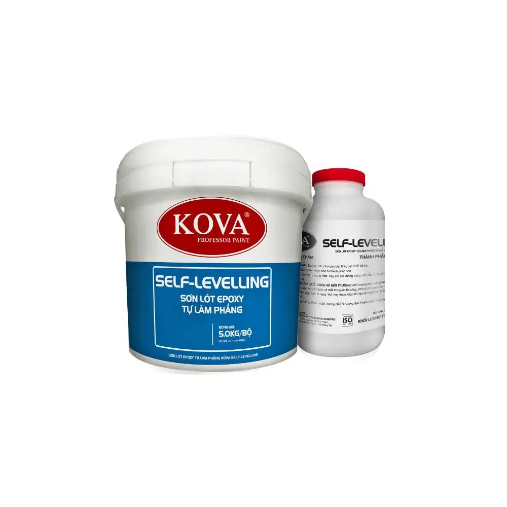 SƠN LÓT EPOXY TỰ LÀM PHẲNG KOVA SELF-LEVELING | Nhà Phân Phối Cường Lâm 