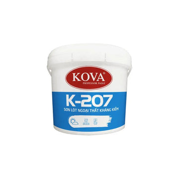 Sơn Lót Ngoại Thất Kháng Kiềm Kova K-207 Thùng 3.5L Trang Trí