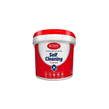 SƠN NGOẠI THẤT TỰ LÀM SẠCH SIÊU CAO CẤP KOVA NANO SELF-CLEANING (Nền S, T) | Nhà Phân Phối Cường Lâm