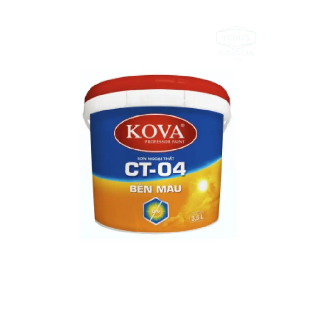 Sơn Phủ Ngoại Thất Cao Cấp Ct-04 Bền Màu Thùng 3.5L Trang Trí