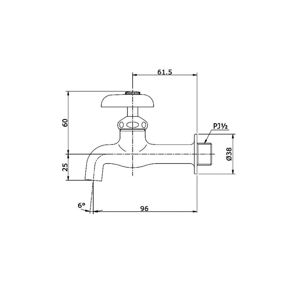 T23B13 Vòi Lavabo Lạnh