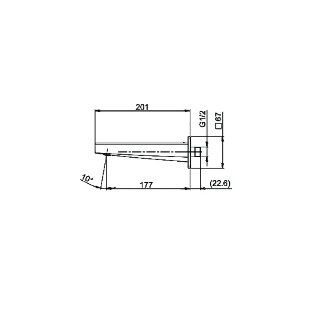 Vòi xả bồn GB TBG10001B | Thiết Bị Vệ Sinh TOTO