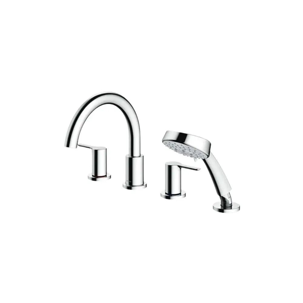 Vòi xả bồn nóng lạnh kèm sen tắm LB (4 lỗ) TBS01202BA | Thiết Bị Vệ Sinh TOTO