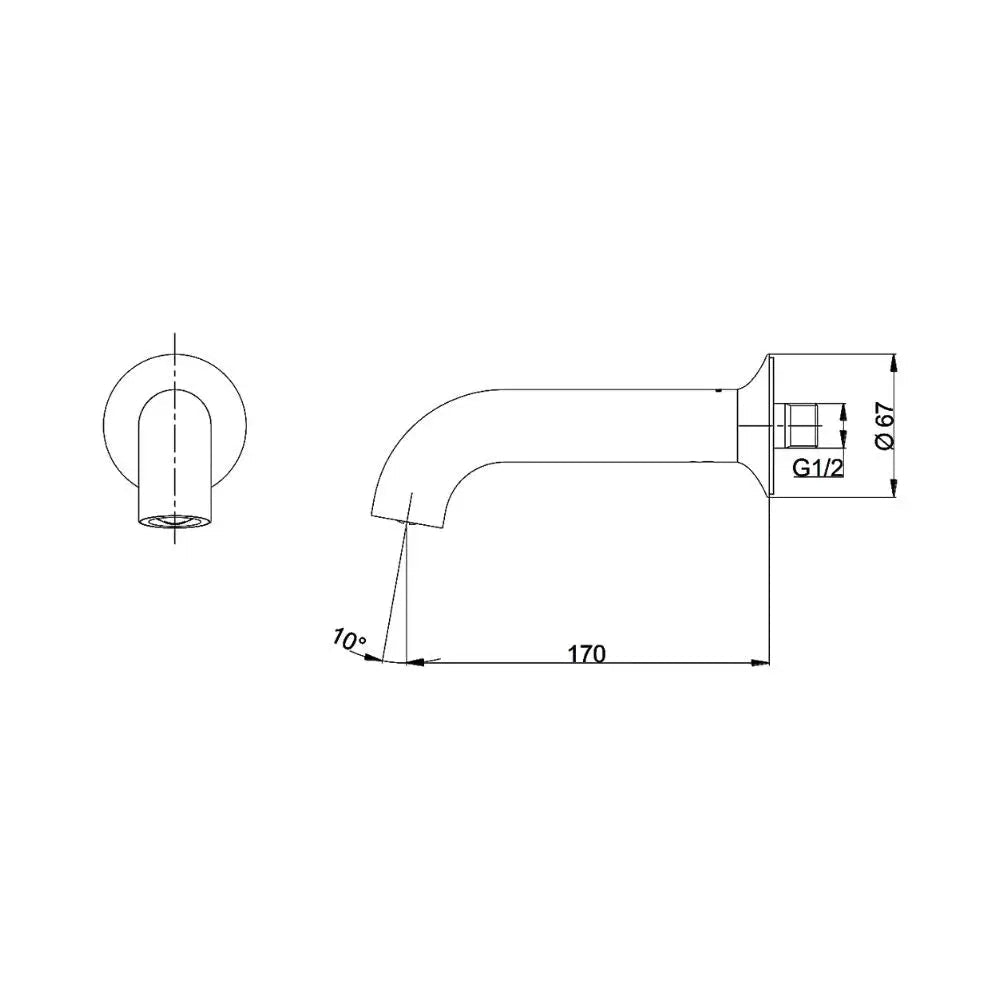 Vòi xả bồn LN TBS02001B | Thiết Bị Vệ Sinh TOTO