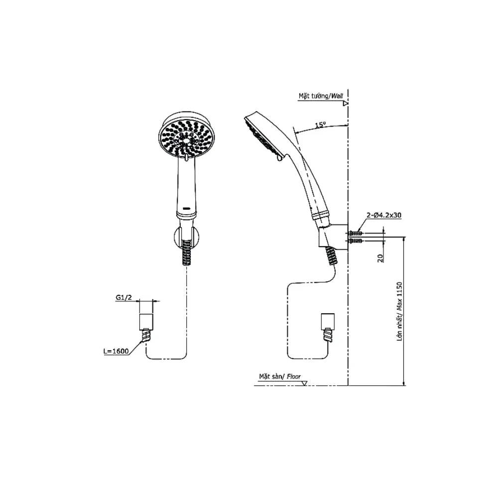 Tbv03431V Tbw03002B Sen Tắm Nhiệt Độ
