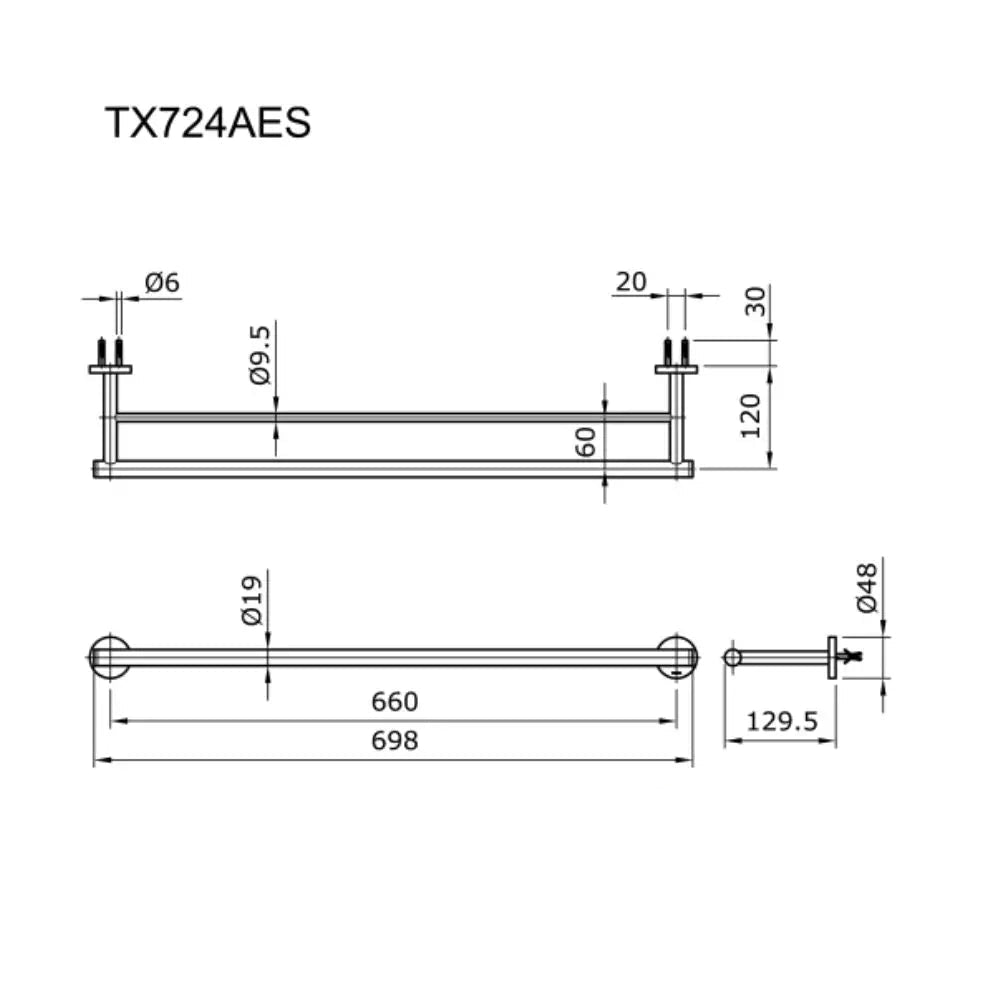 Tx724Aes Phụ Kiện Phòng Tắm