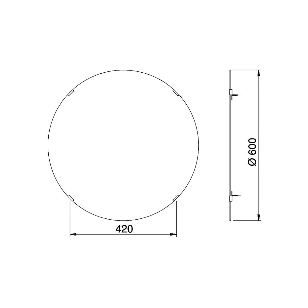 Gương YM6060FG | Thiết Bị Vệ Sinh TOTO